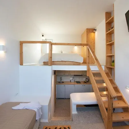 Mykonos Residence Villas & Suites Merchia Beach Hotel apartamentowy Ftelia (Mykonos)